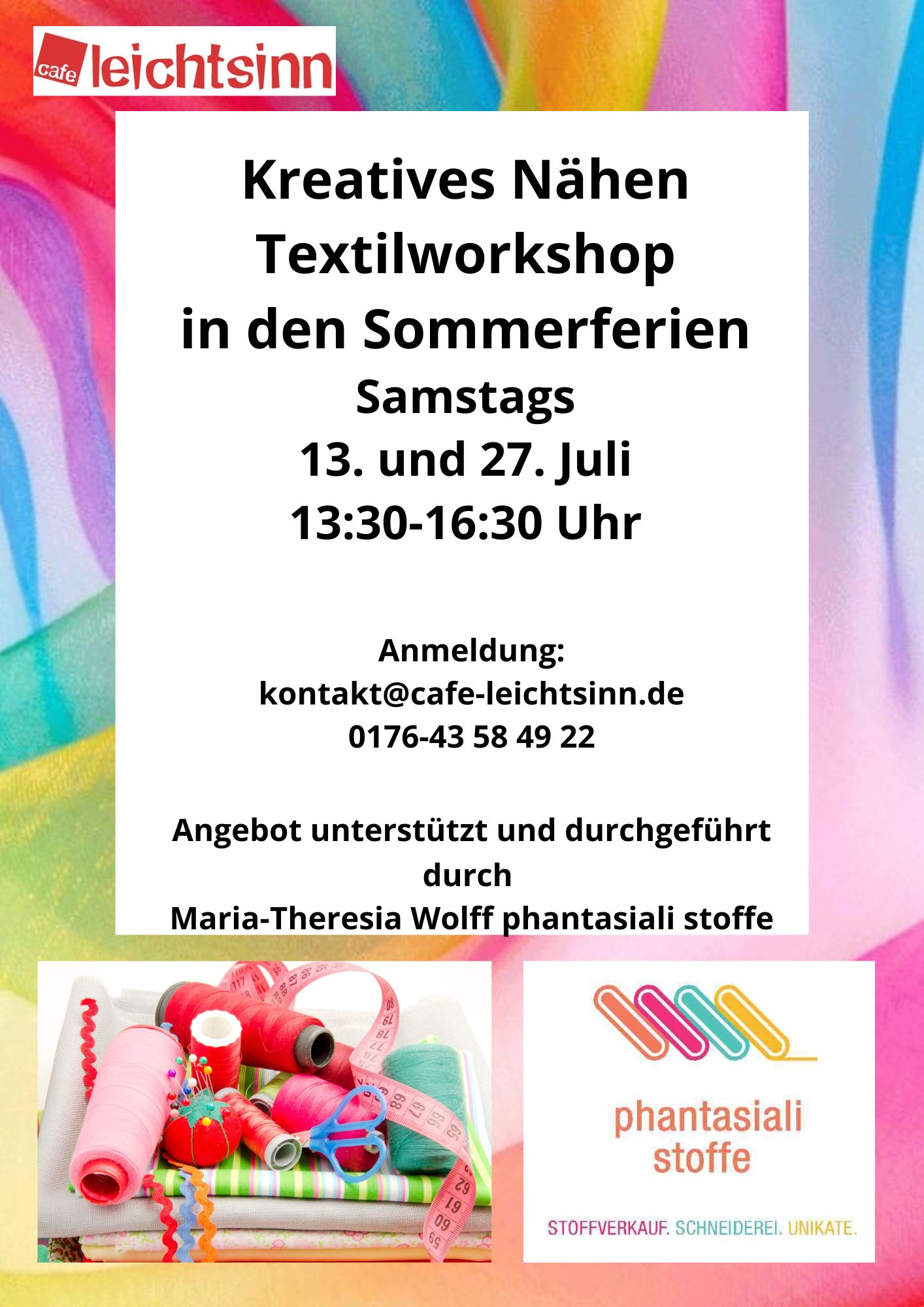 Mehr über den Artikel erfahren Workshop Café Leichtsinn